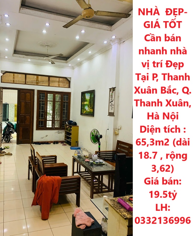 NHÀ  ĐẸP- GIÁ TỐT Cần bán nhanh nhà vị trí Đẹp Tại P, Thanh Xuân Bắc, Q. Thanh Xuân, Hà Nội - Ảnh chính